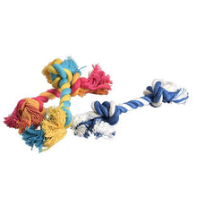 Load image into Gallery viewer, Natural 100% Cotton Pet Dog Tug of War Toy - 15cm suits smaller dog pet.
